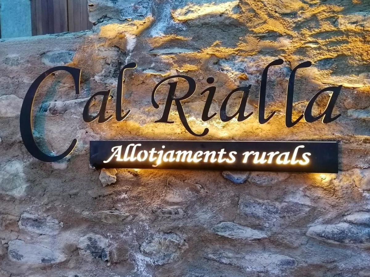 Apartament "El Castell" Casa Rural Cal Rialla リヴィア エクステリア 写真